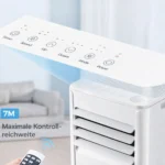 JUNG RAKS PRO AIR 7 7000BTU mobiles Klimagerät Weiß (Max. Raumgröße: 14 m², EEK: A) – Bild 5