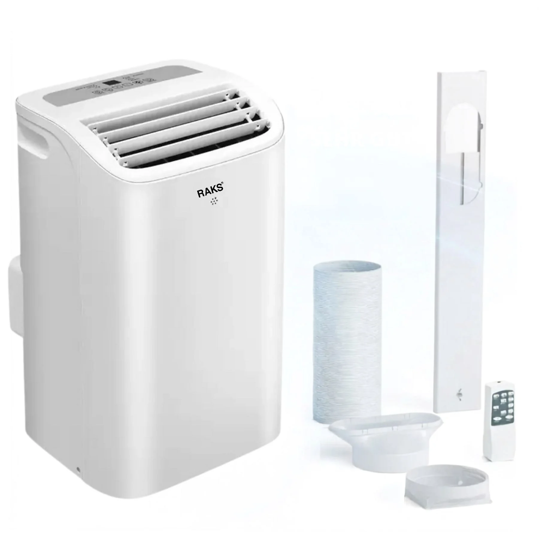 ASSET_MP_179678111.webp JUNG RAKS PRO AIR 12 12000BTU mobiles Klimagerät Weiß (Max. Raumgröße: 30 m², EEK: A) – Bild 1