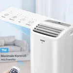JUNG RAKS PRO AIR 12 12000BTU mobiles Klimagerät Weiß (Max. Raumgröße: 30 m², EEK: A) – Bild 5